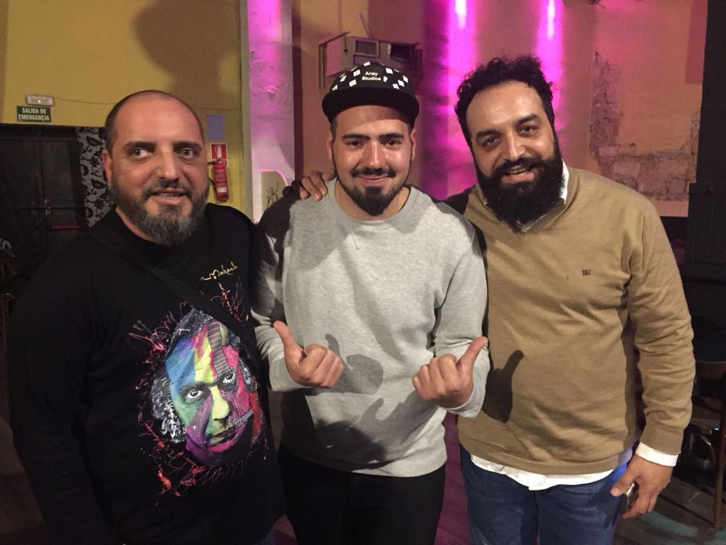 El Piraña ofreció una clase magistral de percursionismo en Puro Arte